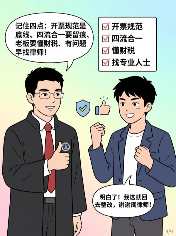 问：我们公司不大，财务不规范，发票也比较乱，有没有风险?会不会被查? - 第9页