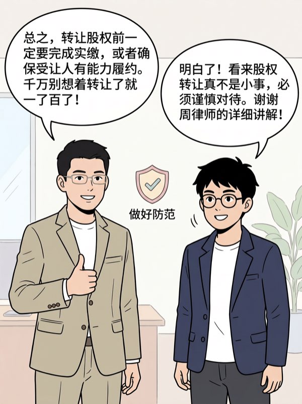 问： 新《公司法》第88条第1款，让没完成实缴就转让股权的前股东背上债 - 第9页