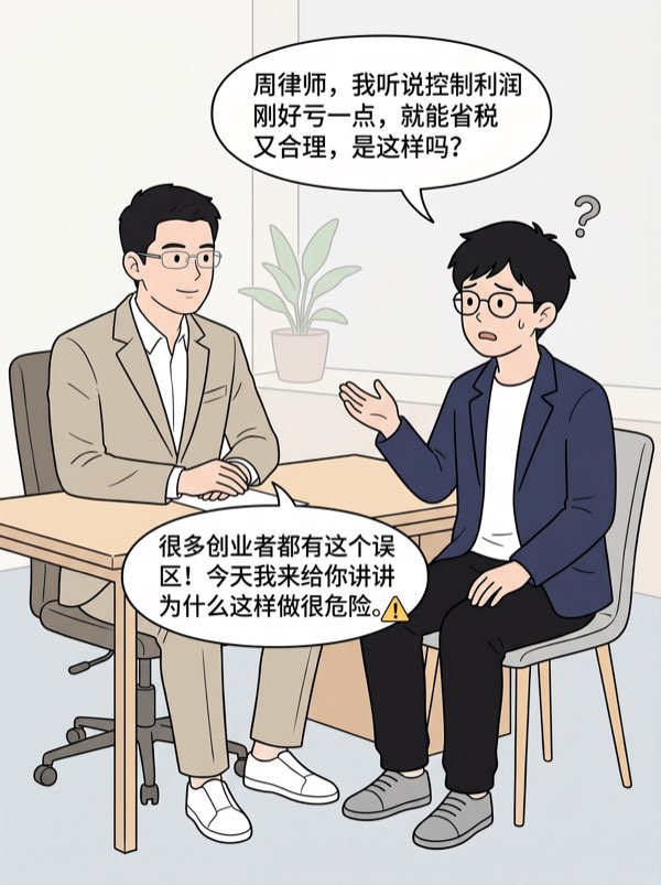 问：公司利润每年精准“控制”,或者刚好亏损，税务局会不会觉得有问题? - 第1页
